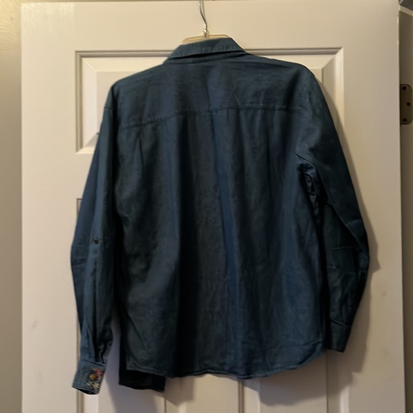 Koret City Blues Embroidered Cotton Jacket - Picture 6 of 6